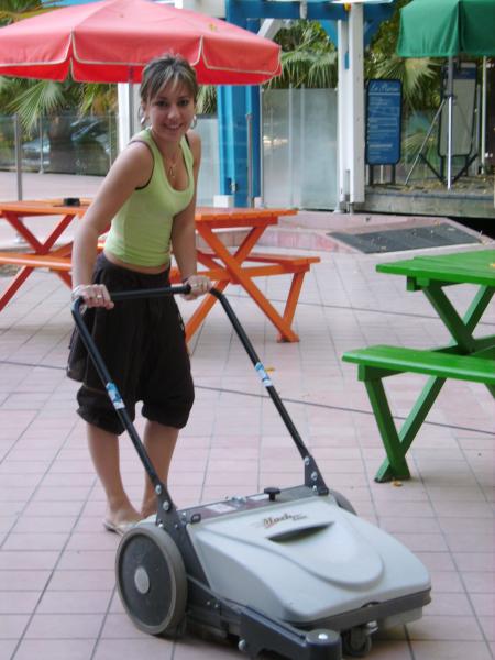 Ramassage de feuilles oblige .... 